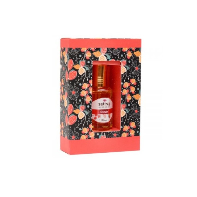 Sattva Ayurveda Indisches Parfümöl Rose 10 ml