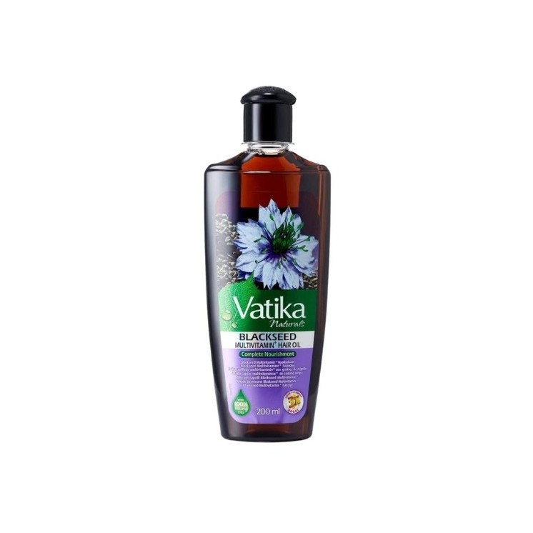 Vatika Zwarte Komijn Haarolie 200 ml