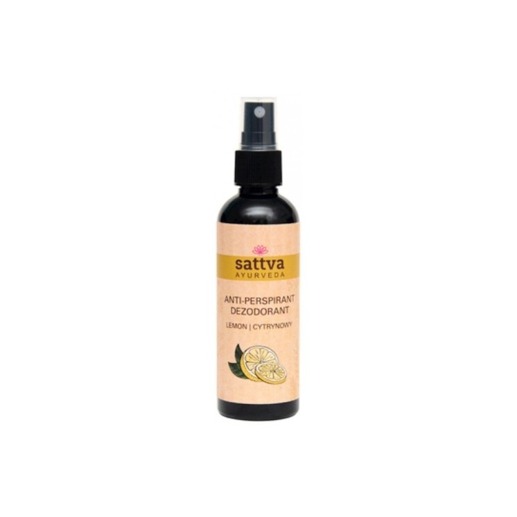 Натуральний антиперспірант Sattva Ayurveda Lemon 80 мл
