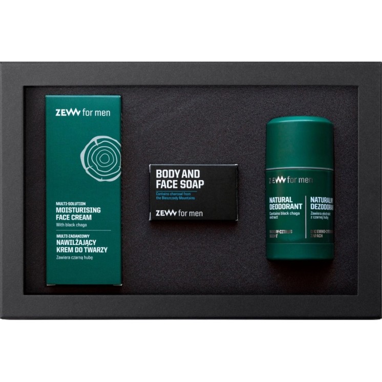Чоловічий набір для тіла та обличчя ZEW FOR MEN EVERYONES SET
