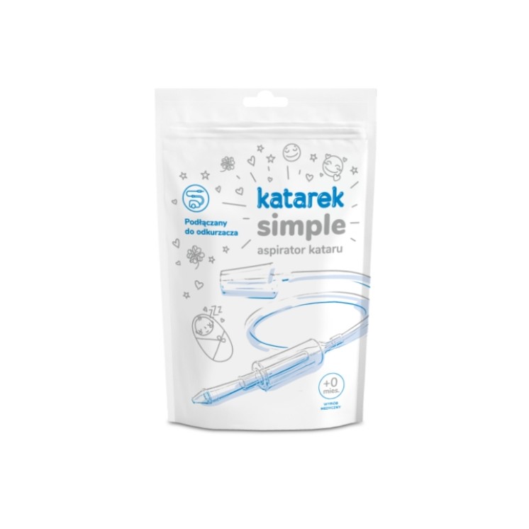 Katarek Simple Neuszuiger aangesloten op een stofzuiger 1 stuk