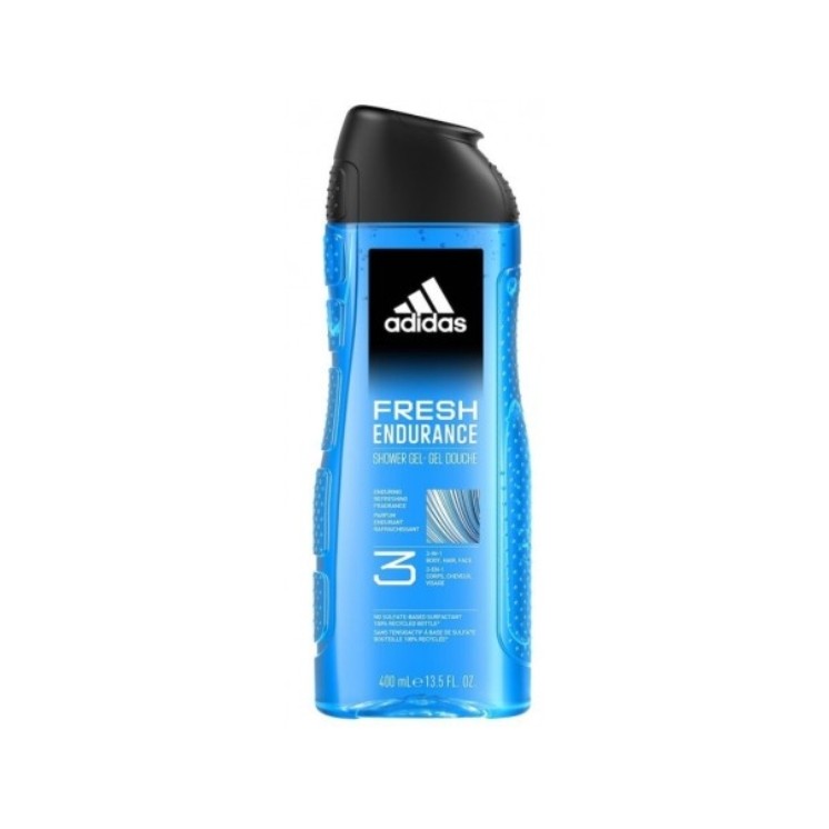 Гель для душу Adidas для чоловіків 3in1 Fresh Endurance 400 мл