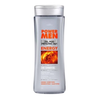 Joanna POWER MEN Duschgel 3in1 ENERGY 300 ml