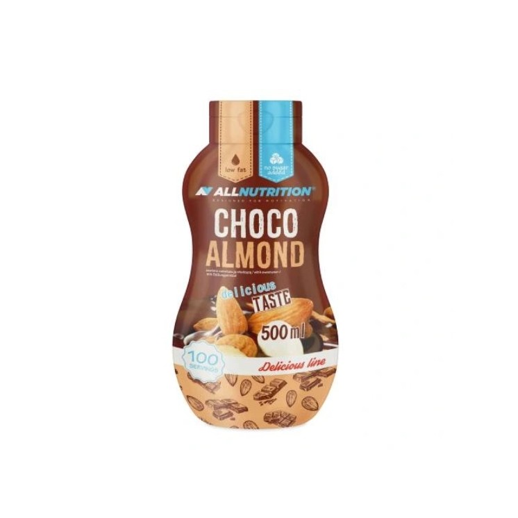 AllNutrition Chocolade- Sos Choco Almond 500 ml