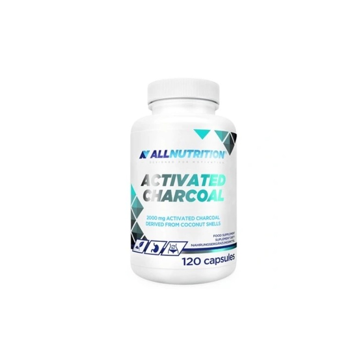 AllNutrition Active Charcoal Węgiel aktywny 120 kapsułek(31-10-2026)
