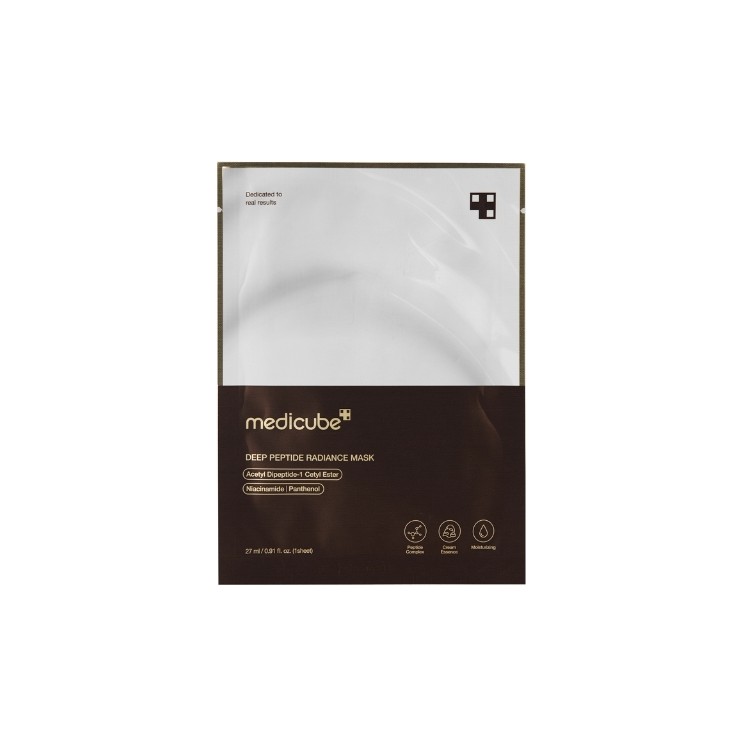 Medicube Deep Peptide Mask Освітлююча листова маска з пептидами 27 мл