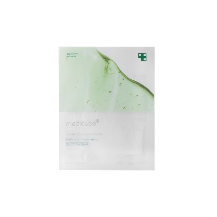 Medicube Super Cica Calming Mask Verzachtend gezichtsmasker in vel 22 g