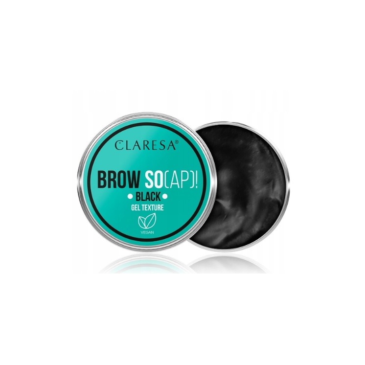 Claresa Brow So(ap)! Mydełko do stylizacji brwi Black 30 ml