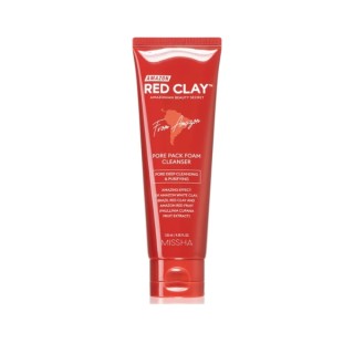 Missha Amazon Red Clay Deeply Cleansing Face Wash Foam 120 ml