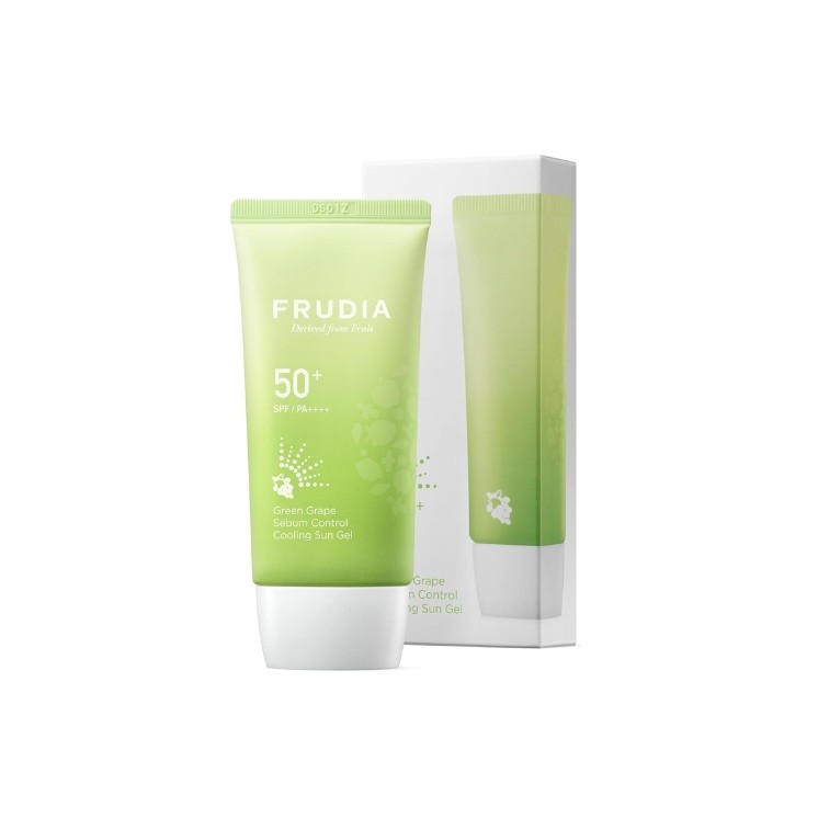 Frudia Green Grape Pore Control Cooling Sun Gel Verkoelende Gezichtsgel SPF50 + 50 g
