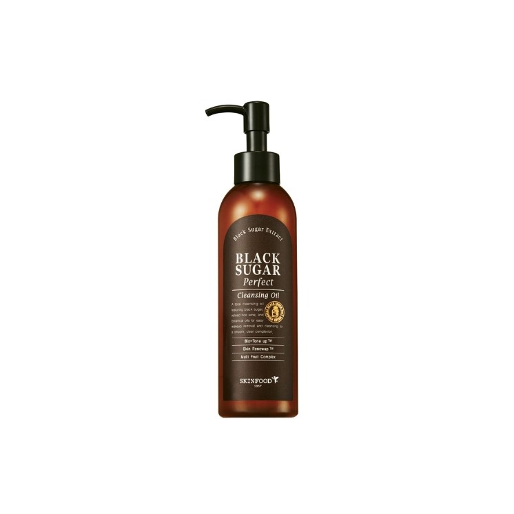 Олія для зняття макіяжу SkinFood Black Sugar Perfect Cleansing 200 мл