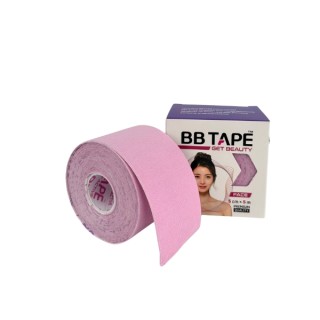 Кінезіологічна стрічка BB Tape Cherry Pink 1 шт.