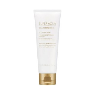Пінка для очищення обличчя Missha Super Aqua Cell Renew Snail зі слизом равлика 100 мл