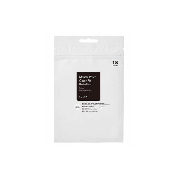COSRX Clear Fit Master Patch Blemish Covering Patches 18 pcs