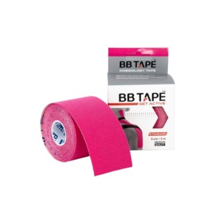 BB Tape Kinesiology Tape Plain Pink 1 piece