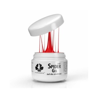 MollyLac Spider Gel Dekorationsgel Red 3 ml