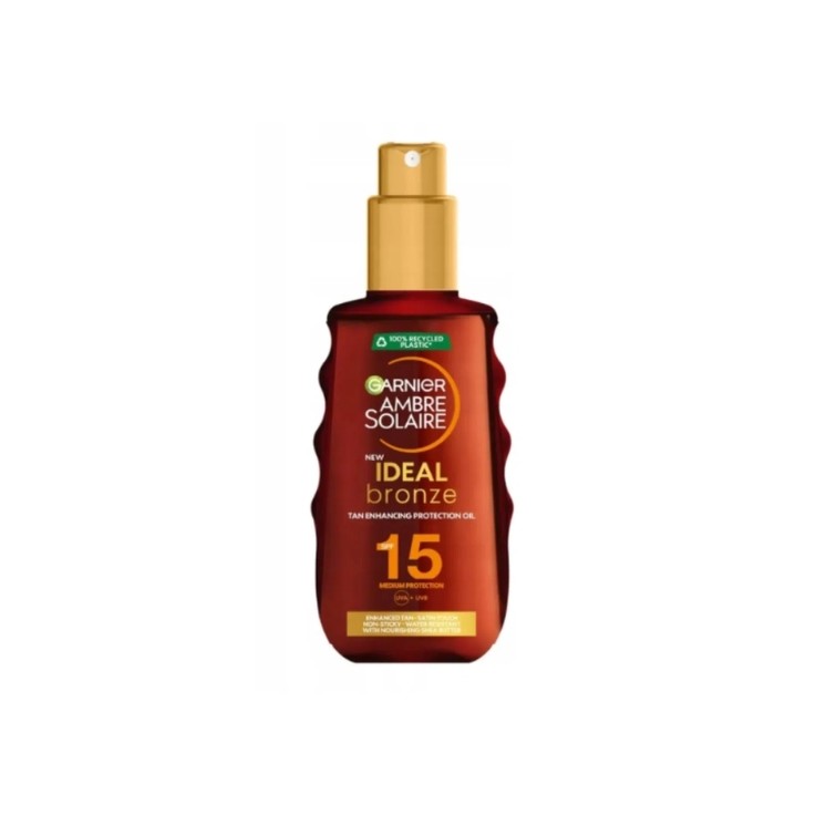 Бронзова олія для тіла Garnier Ambre Solaire SPF15 150 мл