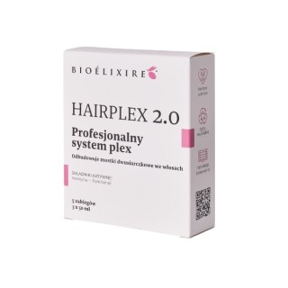 BioElixire Hairplex 2.0 professionele herstellende behandeling voor beschadigd haar 3x50 ml