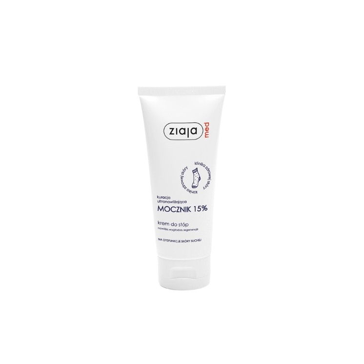 Ziaja Med Ultra-moisturizing treatment with urea 15% foot cream for dry skin dysfunctions 100 ml