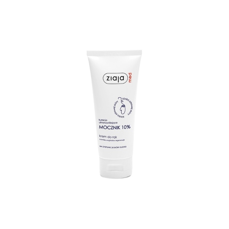 Ziaja Med Ultra-hydraterende behandeling met 10% ureum Handcrème voor droge huidproblemen 100 ml