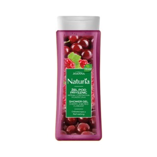 Joanna NATURIA Cherry and red currant shower gel 300 ml