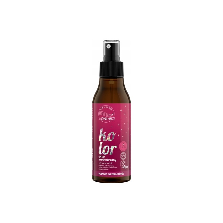 Термозахисний спрей для фарбування ONLYBIO Hair in Balance із захистом від ультрафіолету 150 мл
