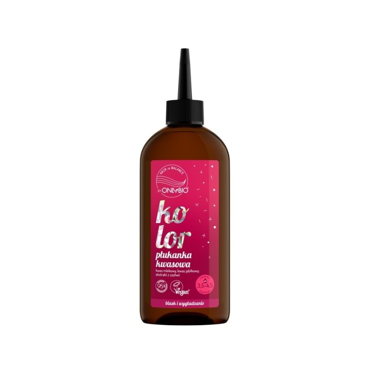 Ополіскувач ONLYBIO Hair in Balance Color кислотний 300 мл