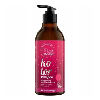 Шампунь ONLYBIO Hair in Balance Color, що прискорює вицвітання кольору 400 мл