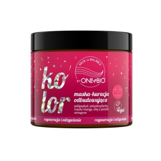 ONLYBIO Hair in Balance Color Mask - Aufbaukur 280 ml