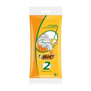Бритви Sensitive BIC 2, 5 шт.
