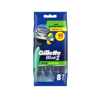 Gillette BlueII Plus Slalom Rasierer 8 Stück