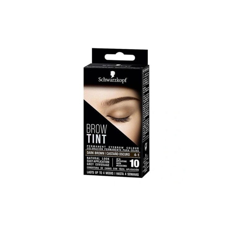 Schwarzkopf Brow Tint Augenbrauenfarbe /4-1/ Dark 17 Brown