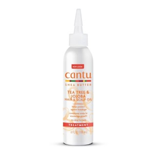 Олія для волосся та шкіри голови Cantu з маслом ши Tea Tree & Jojoba 180 мл
