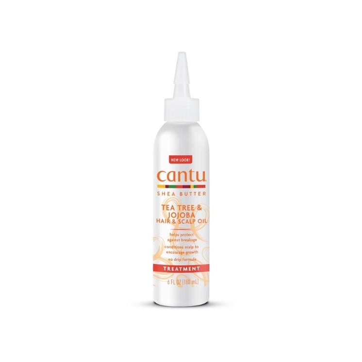 Олія для волосся та шкіри голови Cantu з маслом ши Tea Tree & Jojoba 180 мл