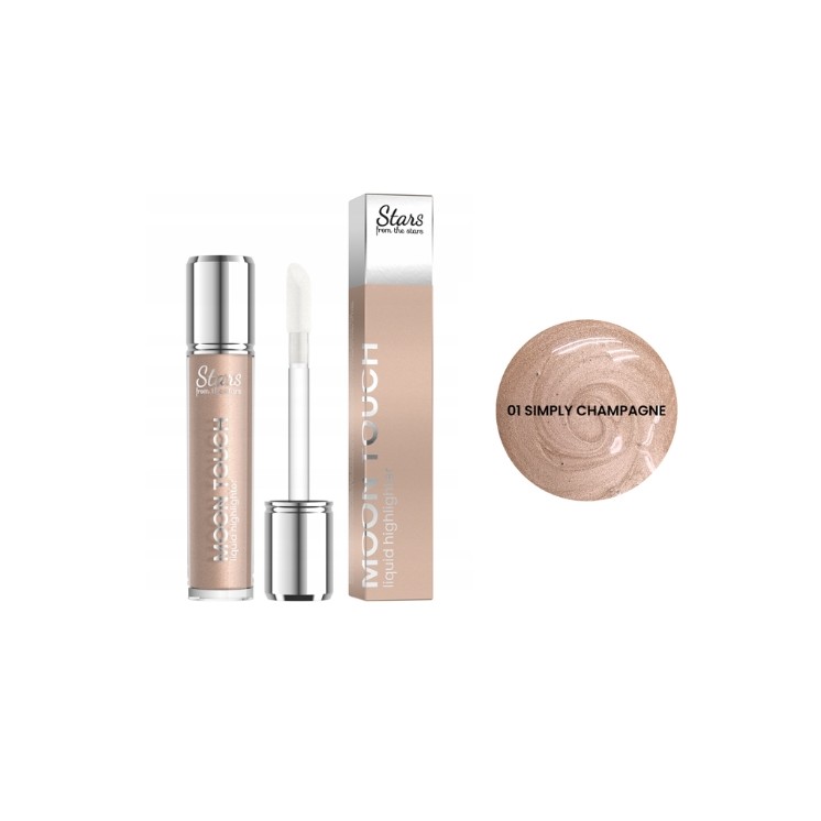 Stars from the stars MOON TOUCH Liquid highlighter /01/ Simply Champagne 12 g