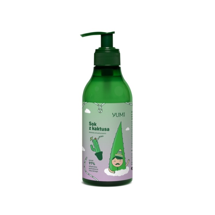 Yumi Aloë Douchegel Cactussap 400 ml