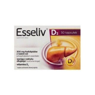 Esseliv D3 50 капсул