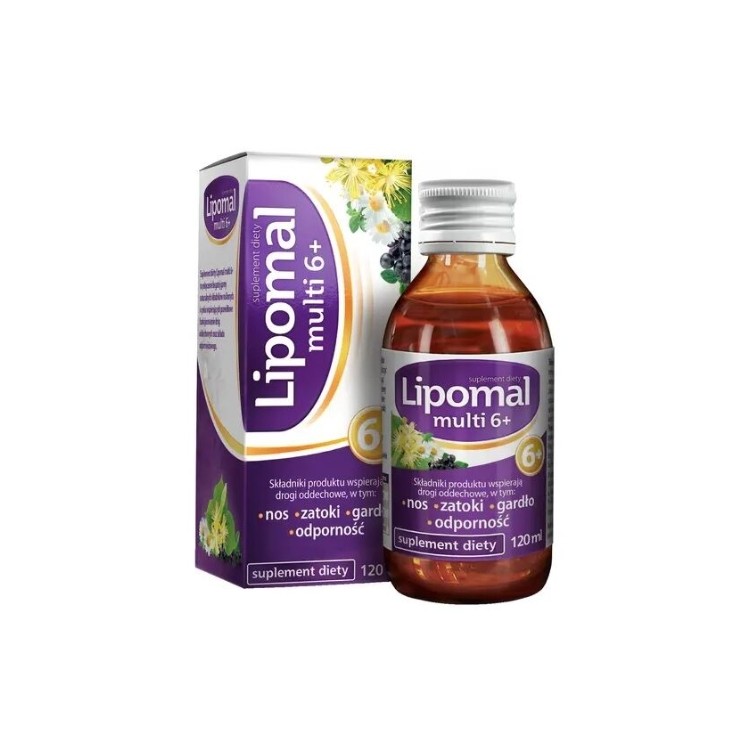Lipomal Мульти 6+ Рідина 120 мл