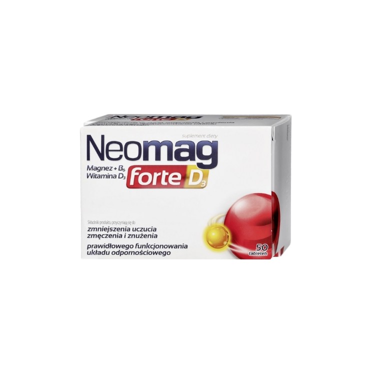 NeoMag Forte D3 50 comprimés