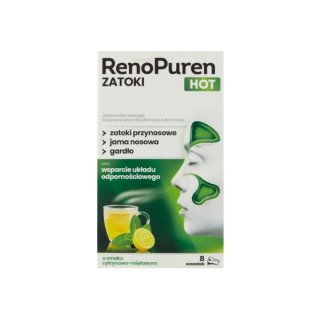 Renopuren Sinus Hot 8 zakjes