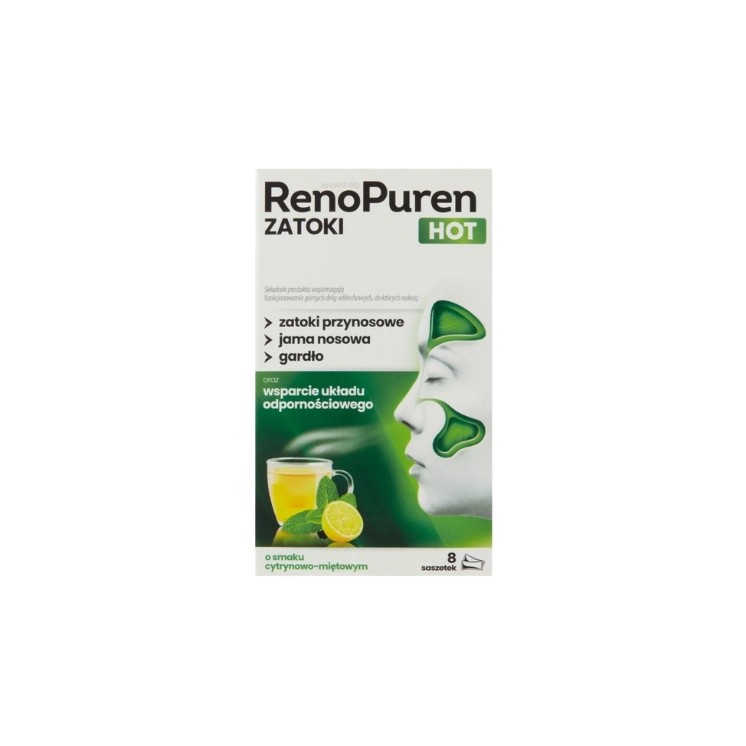 Renopuren Sinus Hot 8 sachets