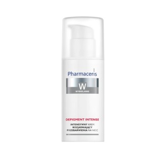 Pharmaceris W Depigment Intense інтенсивний нічний крем для освітлення плям 50 мл