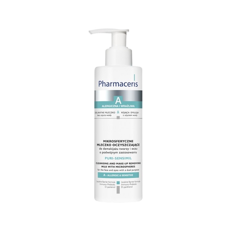 Pharmaceris A Puri-Sensimil Mleczko do oczyszczania i demakijażu twarzy i oczu 190 ml