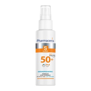 Pharmaceris S Dermopediatric Schützendes Mineralspray für Gesicht und Körper SPF50 + 100 ml