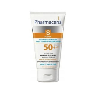 Pharmaceris S bezpieczny Krem ochronny na słońce dla dzieci od urodzenia SPF50+ 50ml
