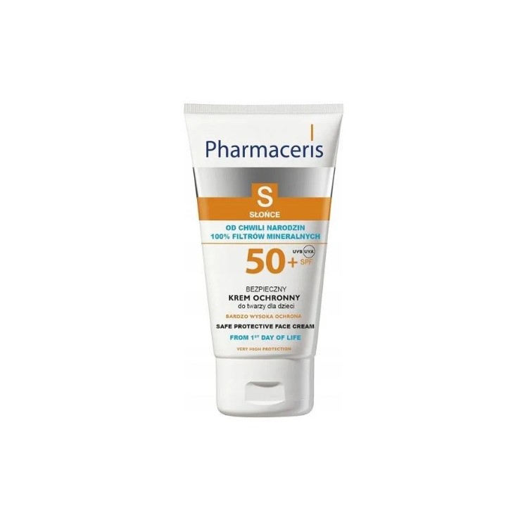 Pharmaceris S bezpieczny Krem ochronny na słońce dla dzieci od urodzenia SPF50+ 50ml
