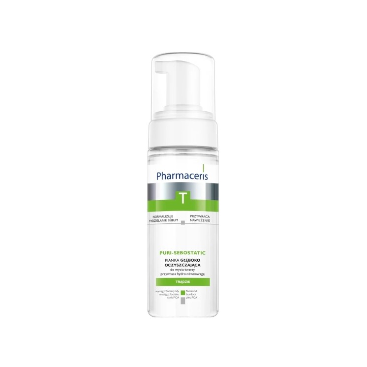 Pharmaceris T Puri-Sebostatic głęboko oczyszczająca Pianka do twarzy 150 ml