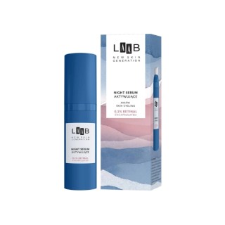 Нічна сироватка для обличчя AA LAAB AM:PM Skin Cycling, що активує шкіру, 30 мл