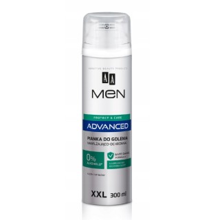 AA Men Advanced Pianka do golenia nawilżająco-ochronna 300 ml