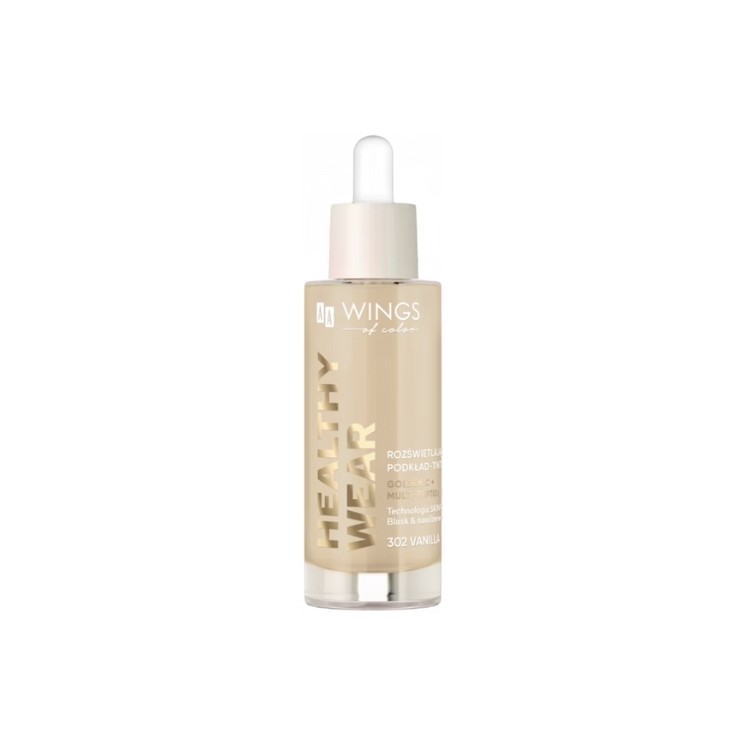 AA Wings of Color Healthy Wear rozświetlający Podkład do twarzy /302/ Vanilla 30 ml